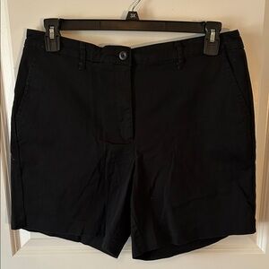 Kim Rogers Women's Classic Black Bermudas